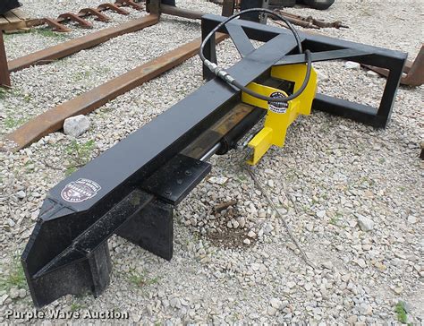 split body skid steer|inverted skid steer log splitter.